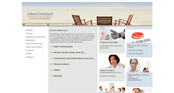 Desktop Screenshot of juliane-dreisbach.de